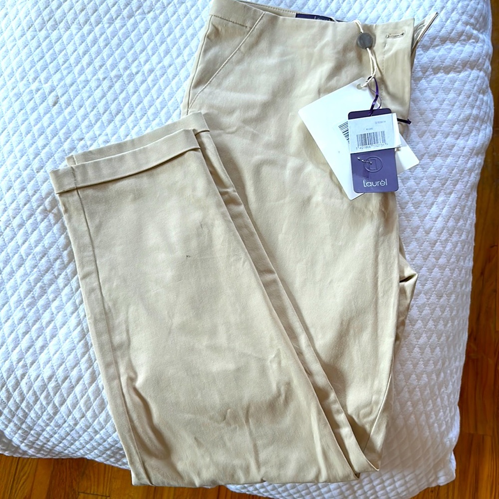 NWT Laurel khaki ladies pants